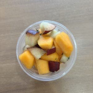 Salade de melons et pêches Corses